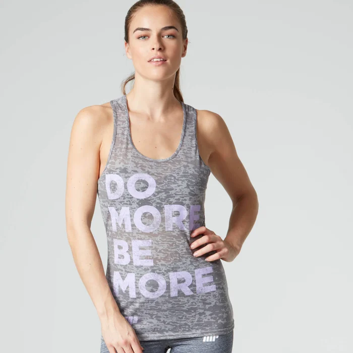 Myprotein Kvinde Burnout Vest - Grå
