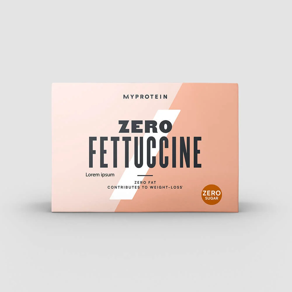 Zero Fettuccine (Prøve) - 100g - Uden smag Billede 1