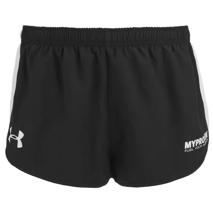 Under Armour Atletiske Shorts til mænd, Sort/hvid