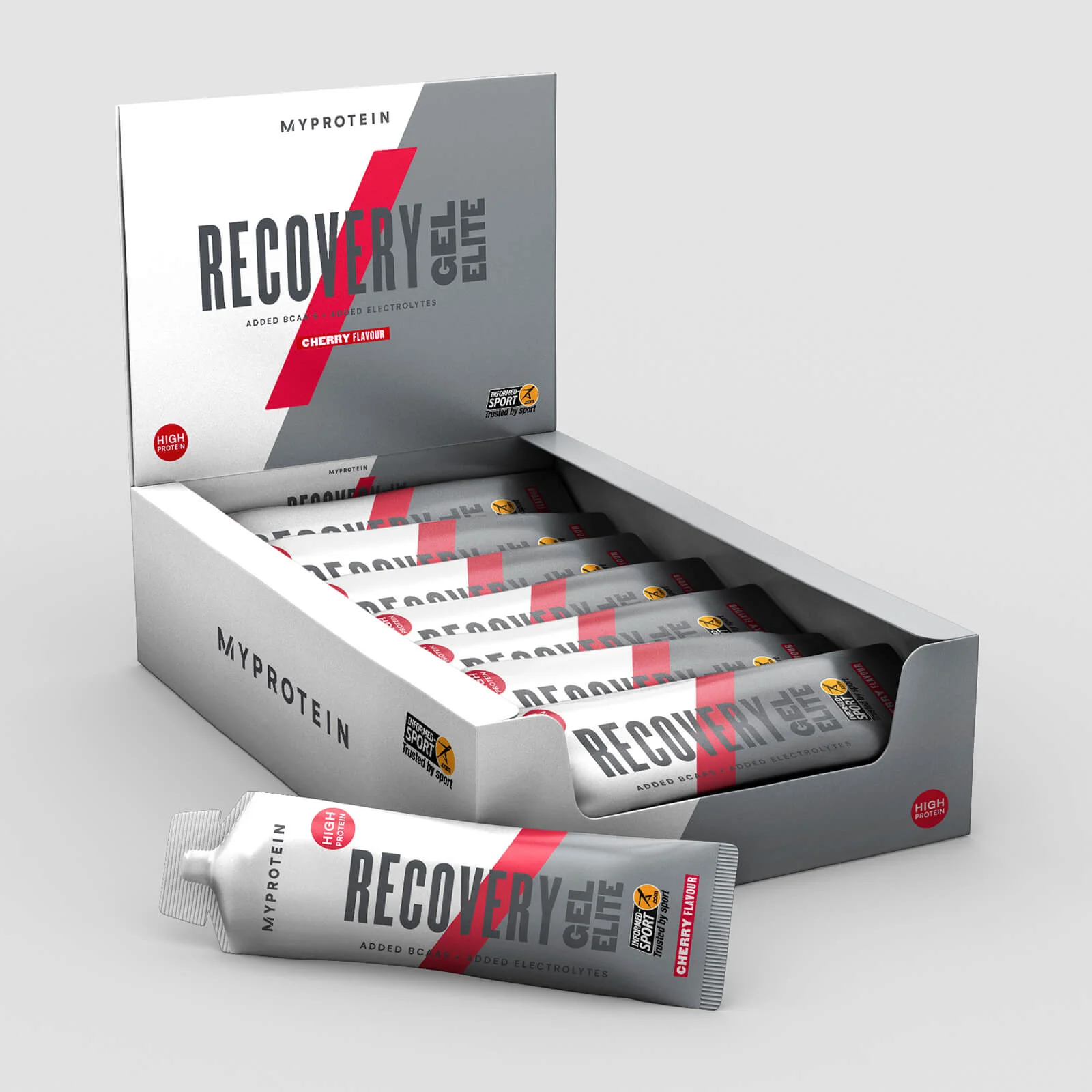 Recovery Gel Elite (12x70g) - Kirsebær Billede 1