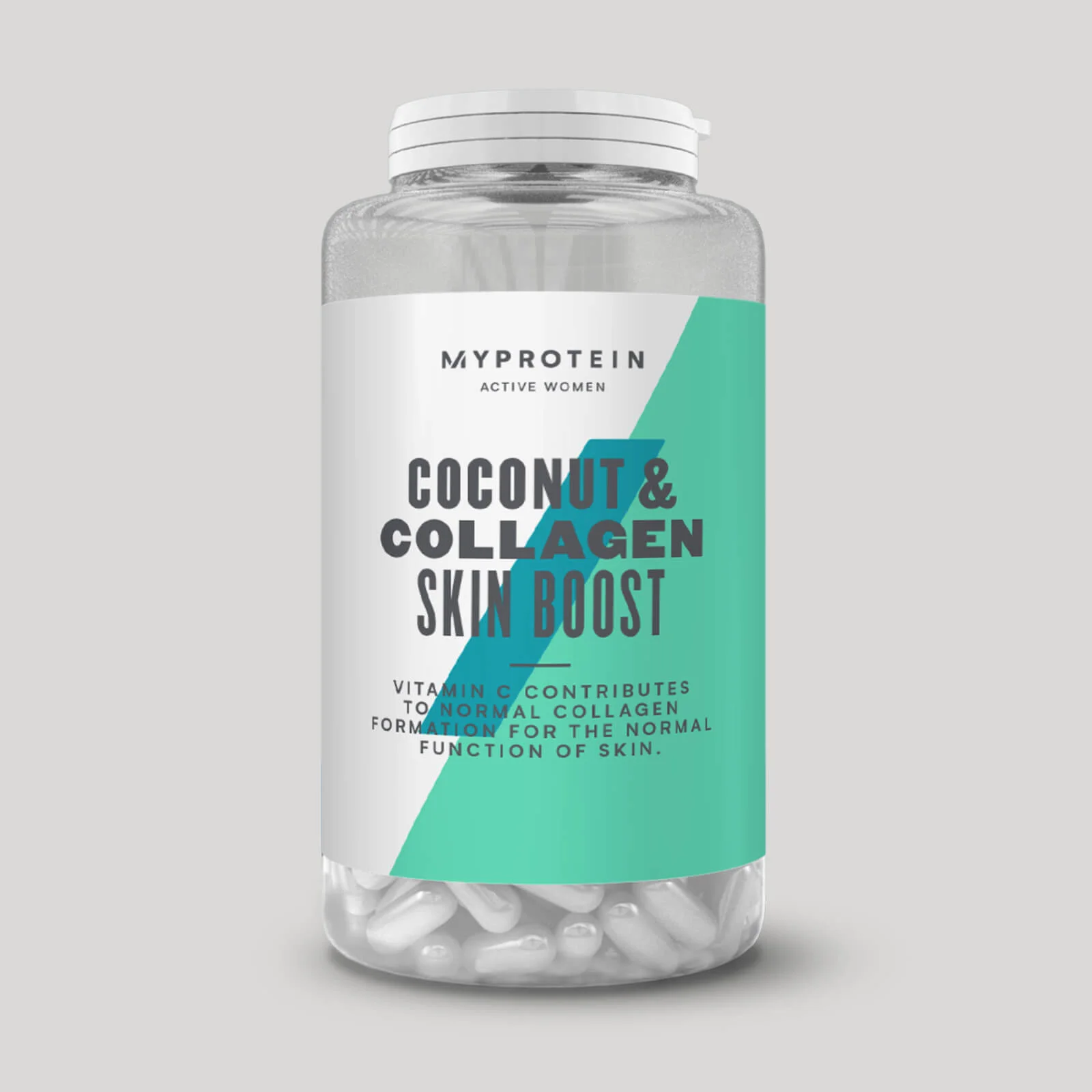 Coconut & Collagen Skin Boost - 180Kapsler - Uden smag Billede 1