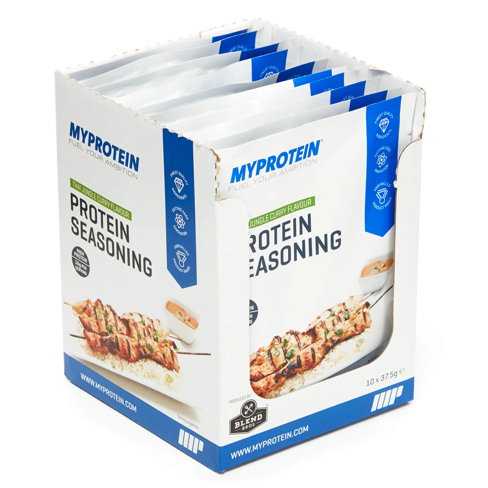 Protein krydderi™ - 10 x 37.5g - Thai Jungle Curry Billede 1