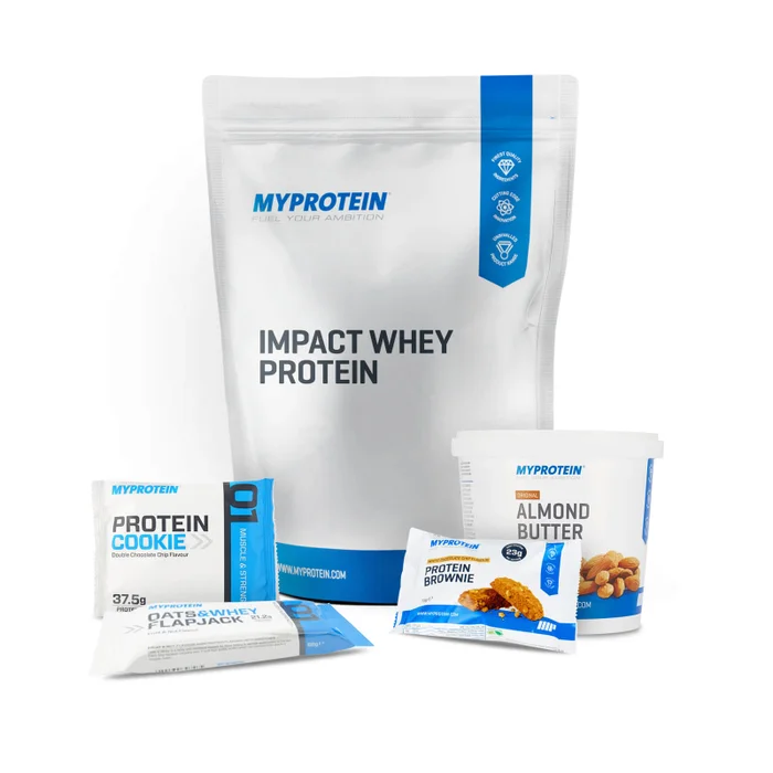 Myprotein hvid chokolade pakkeløsning
