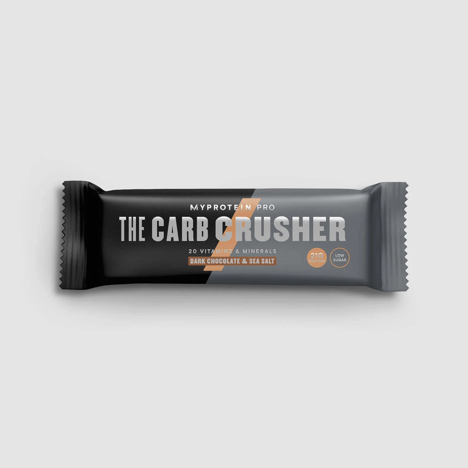 Carb Crusher (Prøve) - 60g - Mørk chokolade og havsalt Billede 1
