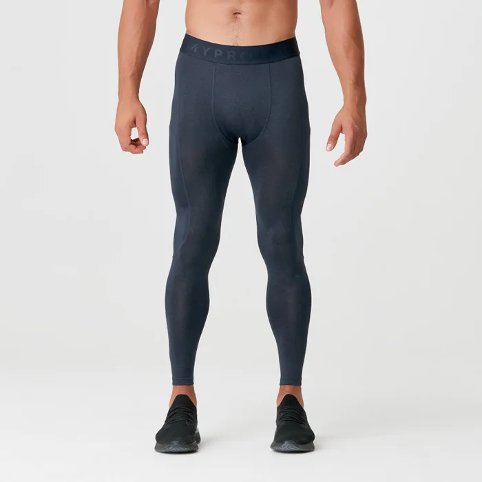 Charge Compression Tights - Navy Marl