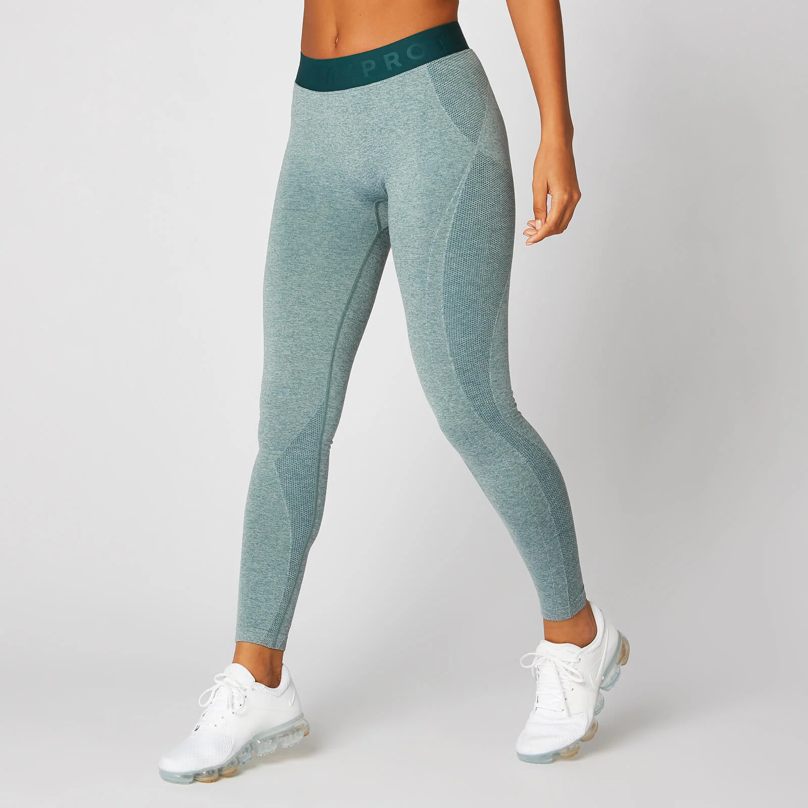 MP Inspire Seamless Leggings - Teal - XS Billede 1