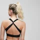 MP Power Cross Back Sports Bra - Til kvinder - Sort