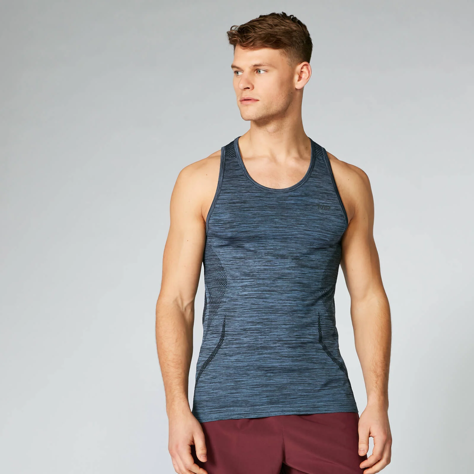 Sculpt Seamless Tank Top - Dark Indigo - XS Billede 1