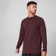 Aero Knit Long-Sleeve T-Shirt - Oxblood Marl