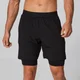 Power Dobbeltlags Shorts - Sort