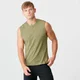 Luxe Classic Sleeveless T-Shirt - Light Olive