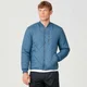 Pro-Tech Quilted Bomber Jacket - Petrol Blå