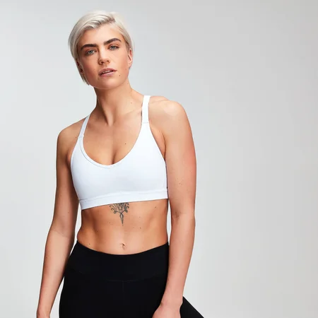 MP Power Mesh Sports Bra - Til kvinder - Hvid