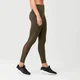 Power Mesh Leggings - Dark Khaki