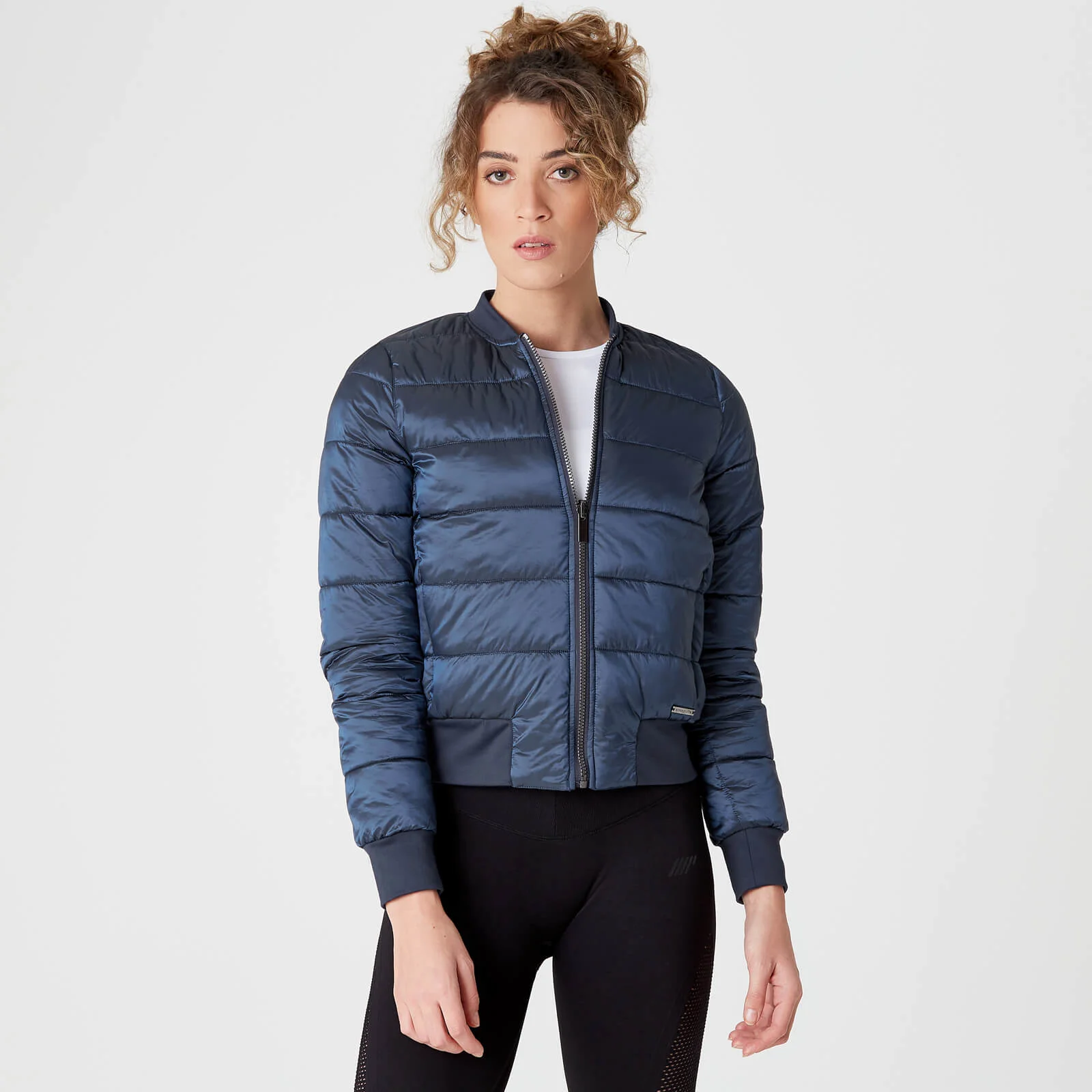 Pro-Tech Reversible Bomber – Mørkeblå - XS Billede 1