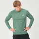 Performance Langærmet T-Shirt - Dark Green Marl