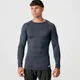 Charge Compression Langærmet Top - Navy Marl