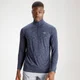 Performance 1/4 Zip Top - Navy Marl