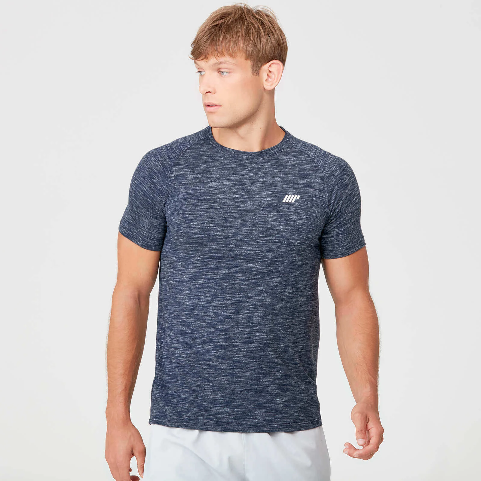 Performance T-Shirt - Navy Marl - XS Billede 1