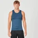 Sculpt Seamless Tank Top - Petrol Blå