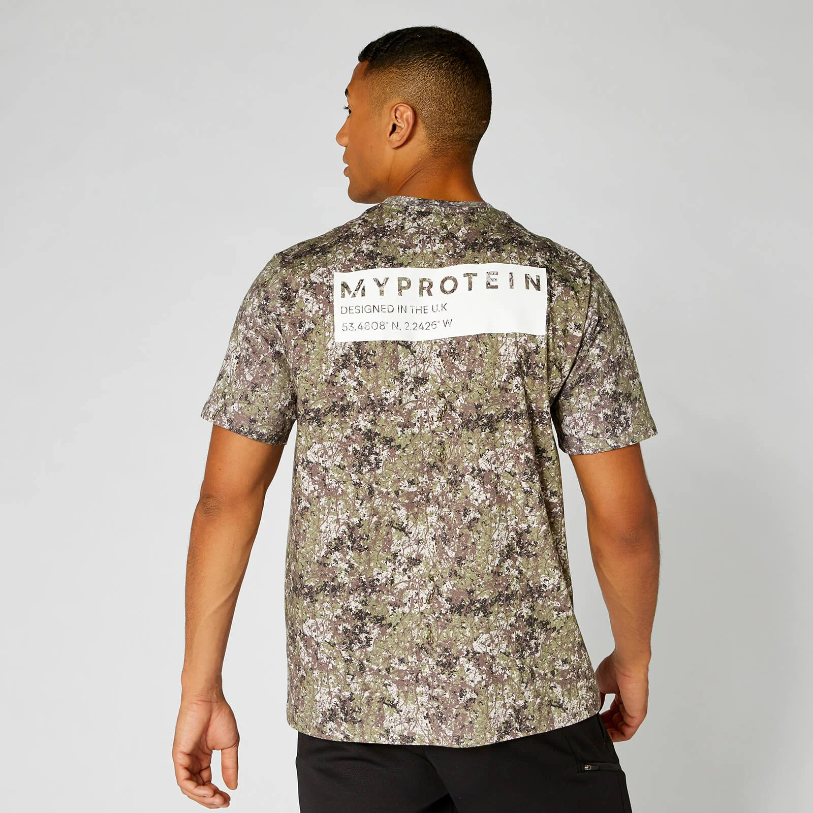 MP Men's Coordinates Oversized T-Shirt — Camo - XS Billede 1