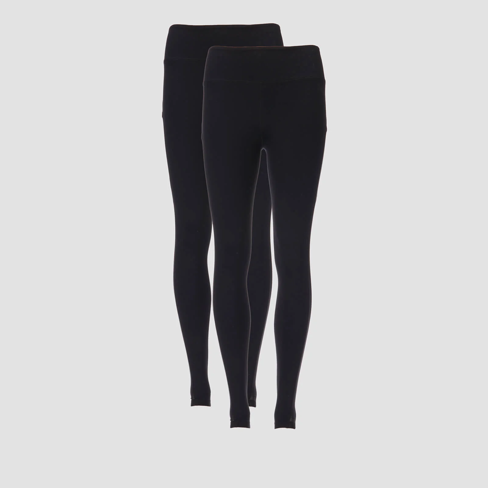 Power Mesh Leggings (2 Pack) - Sort/Sort - XS Billede 1