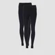 Power Mesh Leggings (2 Pack) - Sort/Sort