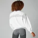 Oversized Logo Sweat - Hvid