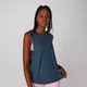 Rib Drop Armhole Vest - Dark Indigo