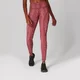 Snake Print Leggings - Pink