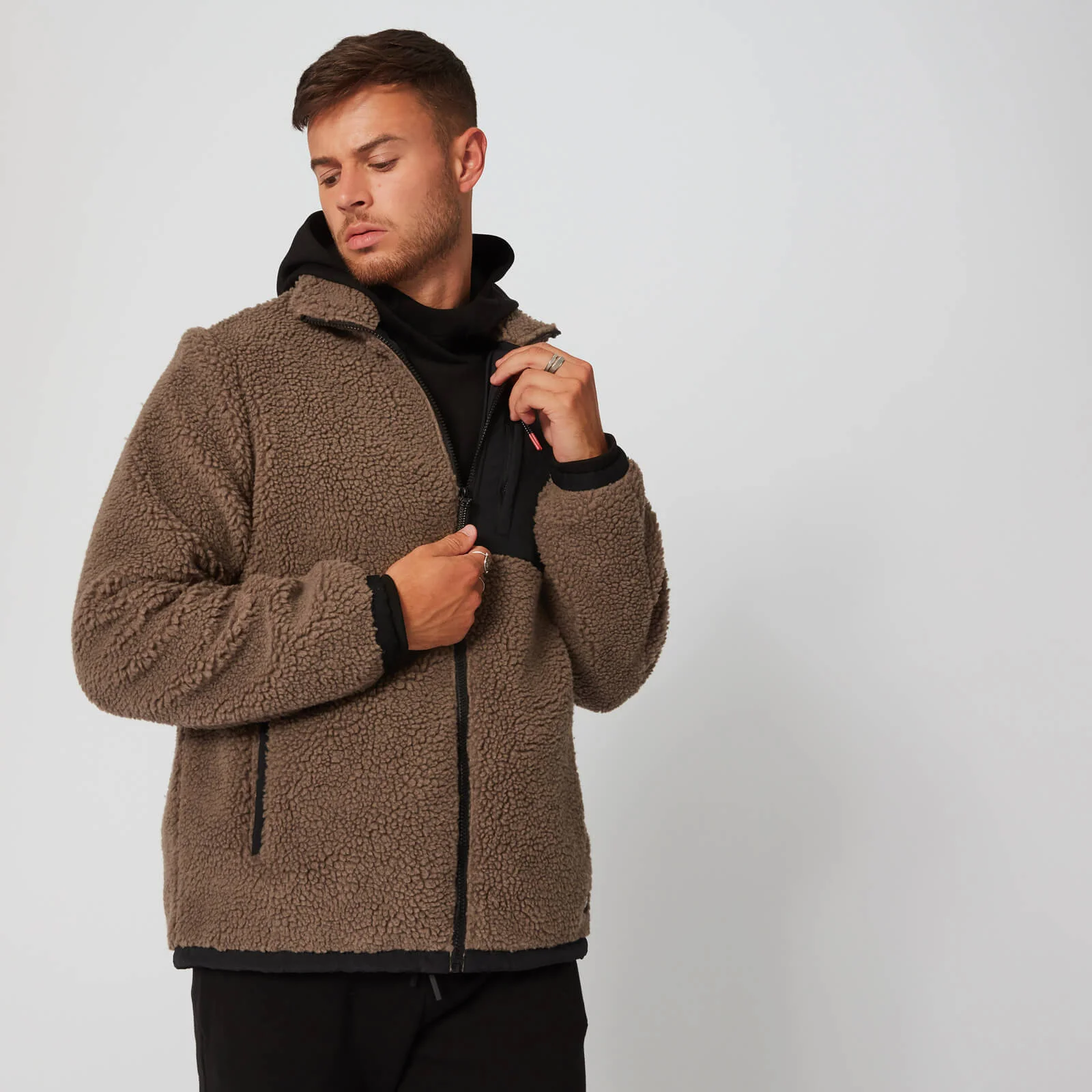 Borg Zip-Through - Brun - XS Billede 1