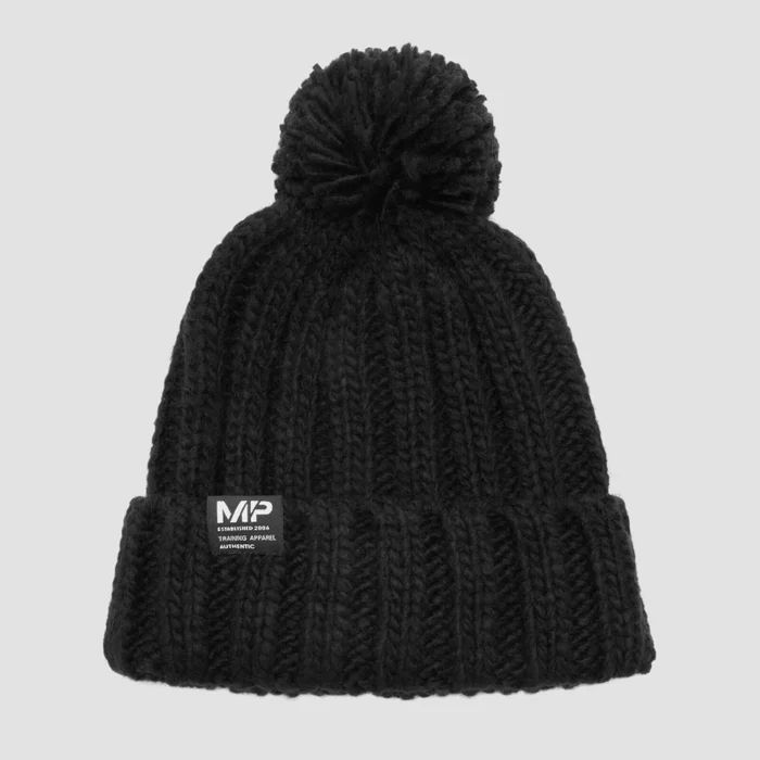 Bobble Hat - Sort
