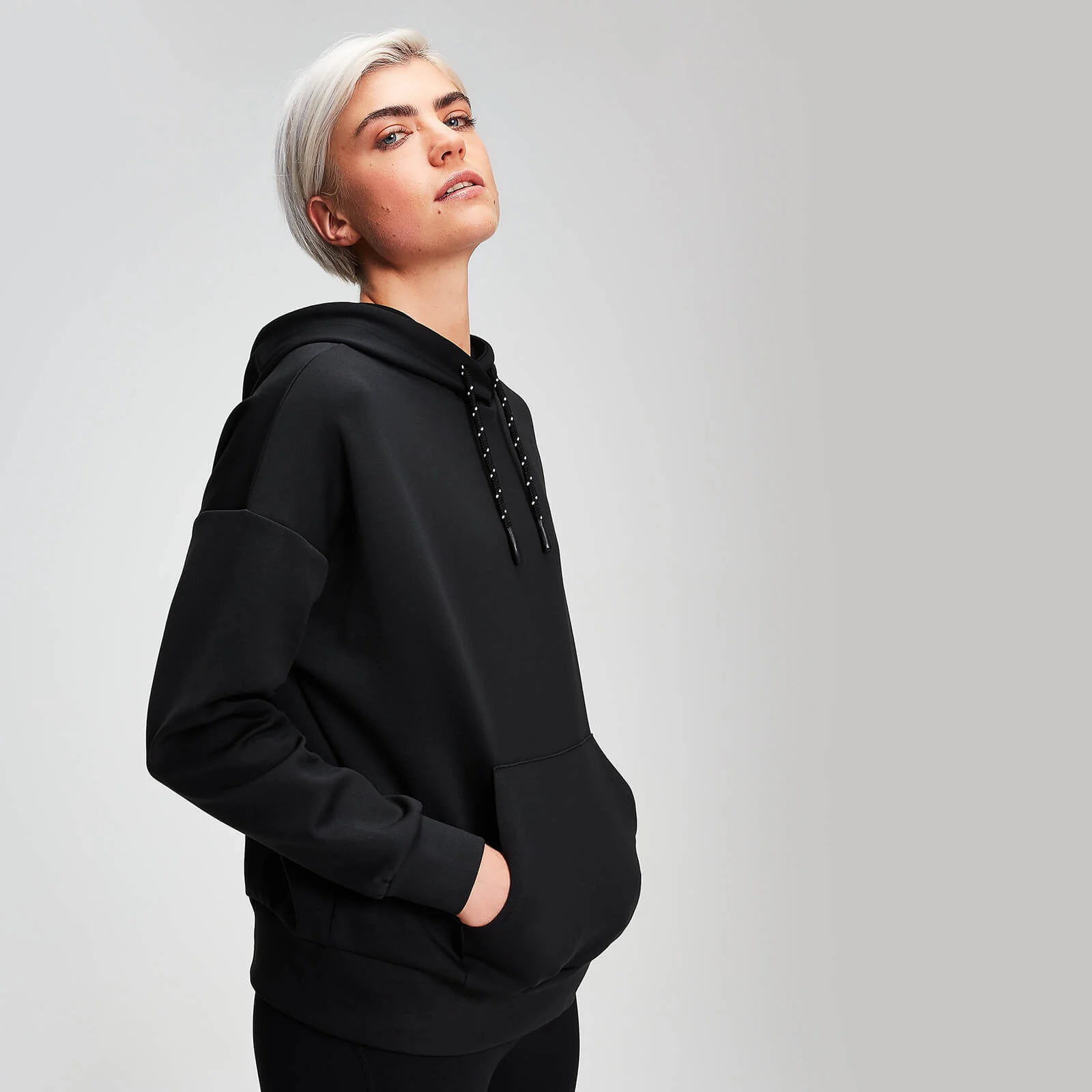 Rest Day Pullover Hoodie - Sort - XS Billede 1