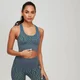 MP Animal Zebra Seamless BH til Kvinder - Slate/Stargazer
