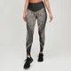 MP Animal Zebra Seamless Leggings til Kvinder - Sort/Praline