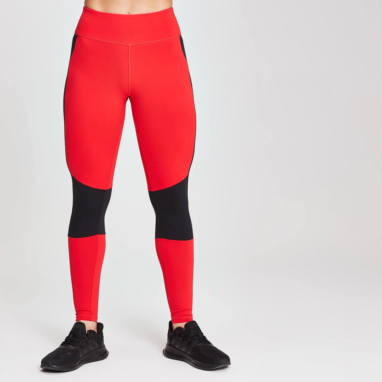 MP Colour Block Branded Sports Leggings til Kvinder - Danger - XS Billede 1