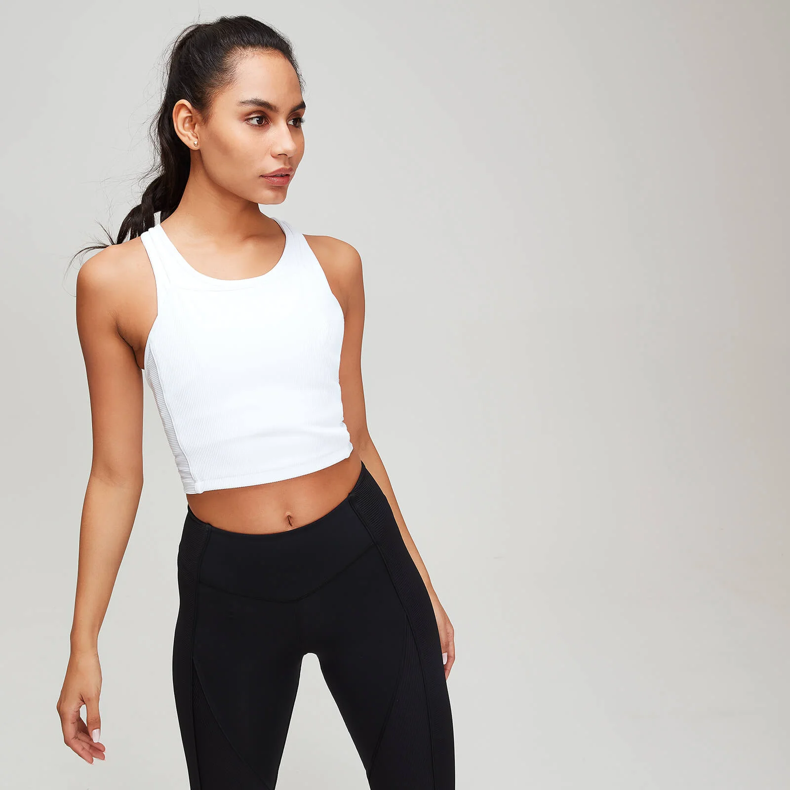 MP Textured Training Women's Vest - Hvid - XS Billede 1