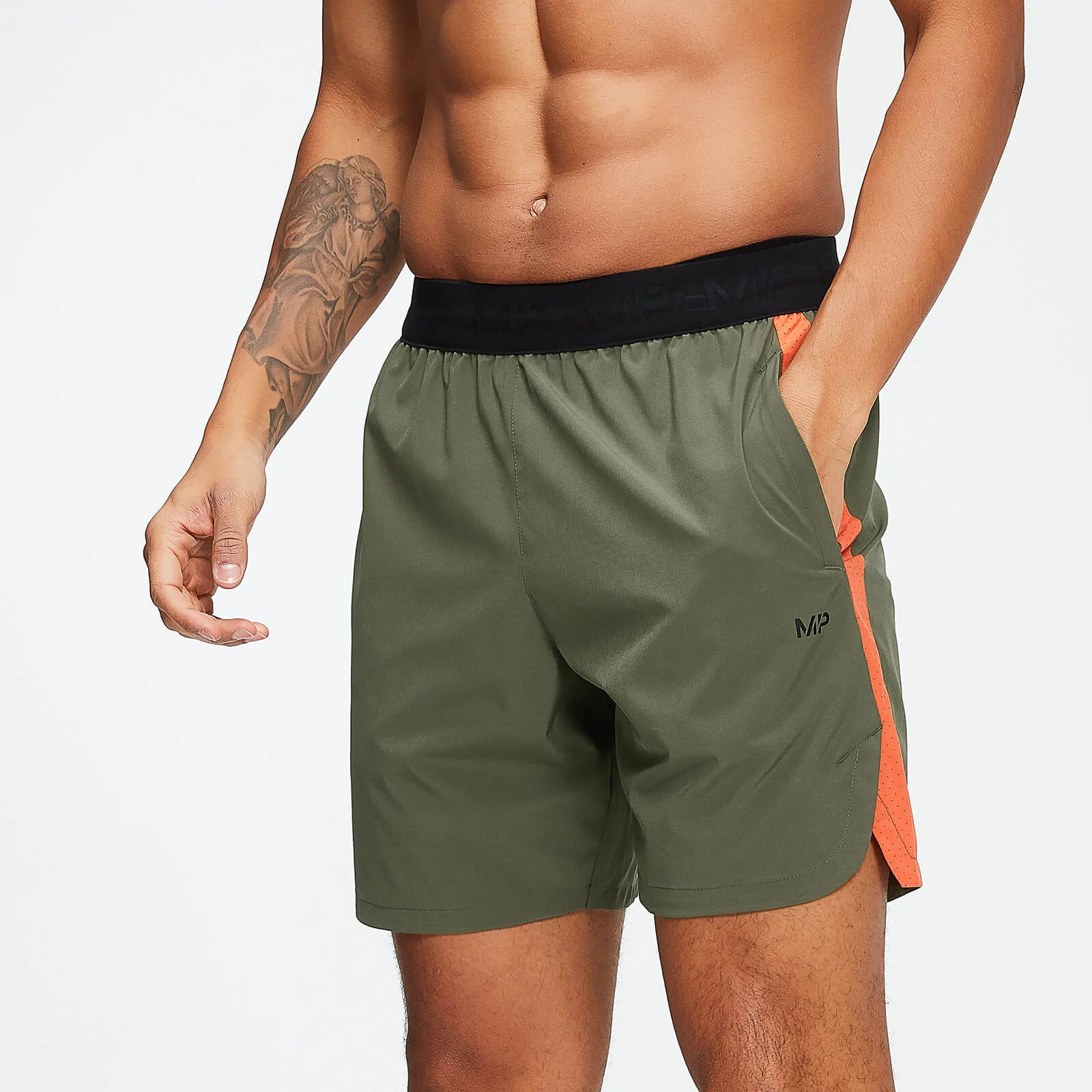 MP Men's Training Shorts - Army Green - XS Billede 1