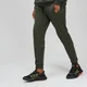 MP Rest Day Men's Piped Calf Joggers - Army Green