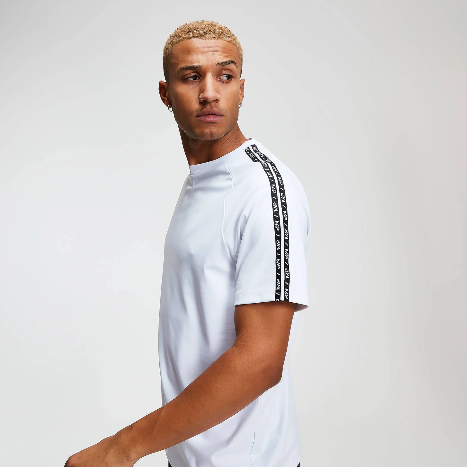 MP Rest Day Men's Double Tape Tricot T-Shirt - White - XS Billede 1
