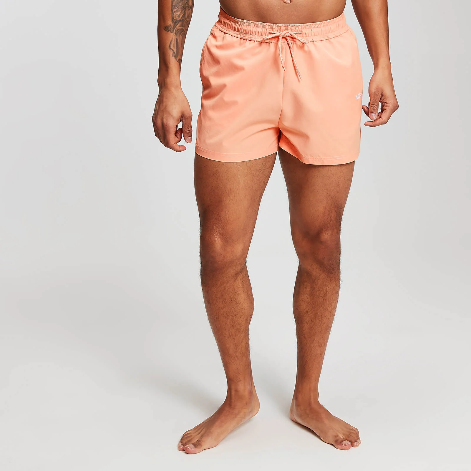 MP Contrast Stitch Swim Shorts til Mænd - Canteloupe - XS Billede 1