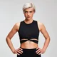 MP Power Crop Top til Kvinder - Sort