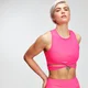 MP Power Crop Top til Kvinder - Super Pink