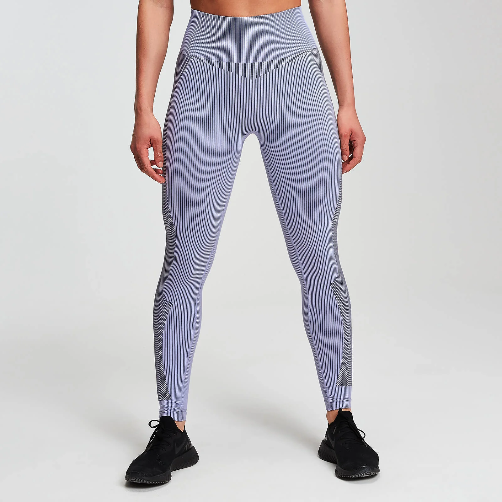 MP Contrast Seamless Leggings til Kvinder - Wisteria - XS Billede 1