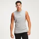 Rest Day Slogan Drop Armhole Tank - Storm