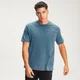 Rest Day Staggered Slogan T-Shirt - Bluejay