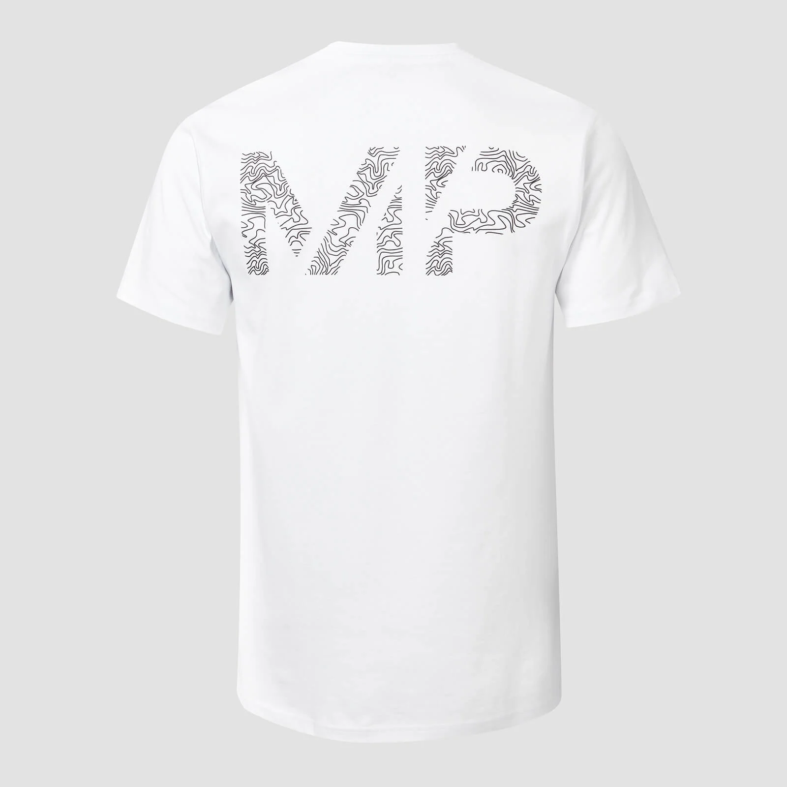 MP Topograph T-Shirt - Hvid - XS Billede 1
