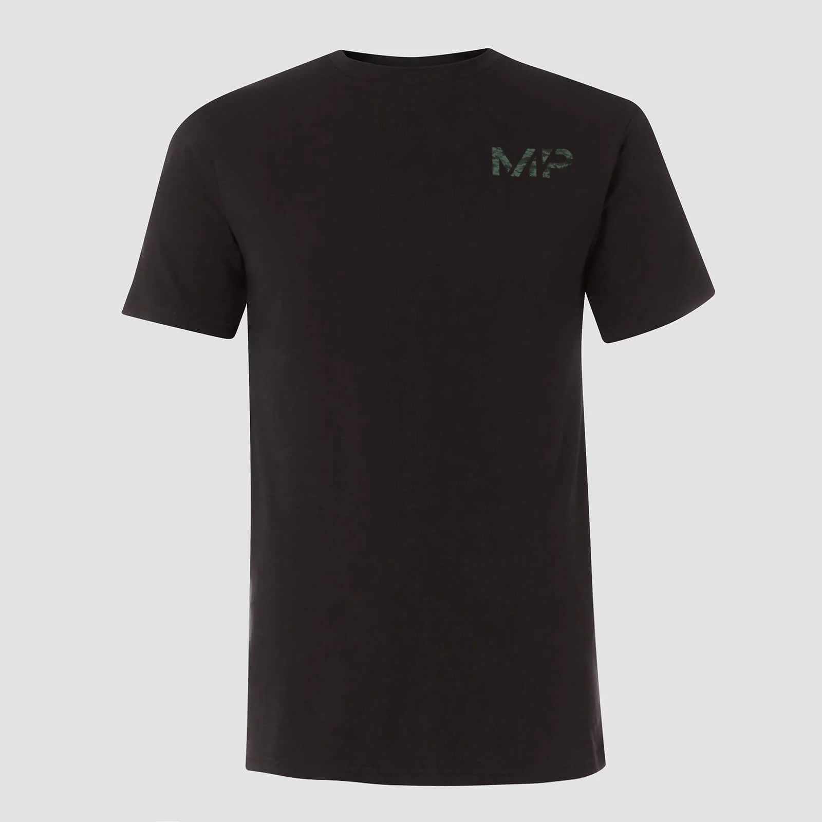 MP Geo Camo T-Shirt - Sort/Grøn - XS Billede 1
