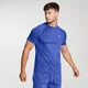 Trænings-T-shirt med tryk og korte ærmer - Til mænd - Cobalt