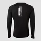 Training Long Sleeve med tryk - Til mænd - Sort